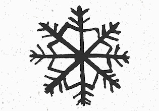 Snowflake drawings