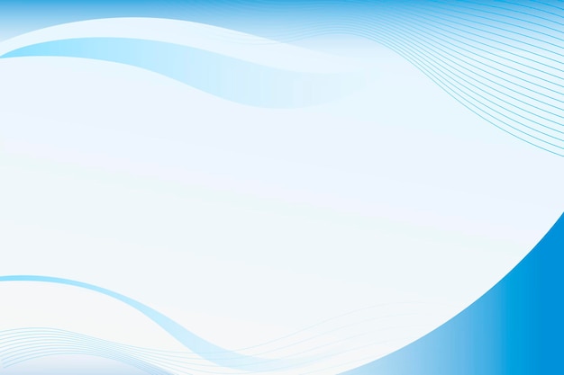 Free vector blue curve background