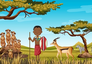 African cartoons