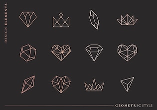 Diamond logos