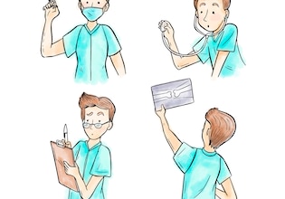 Nurse drawings