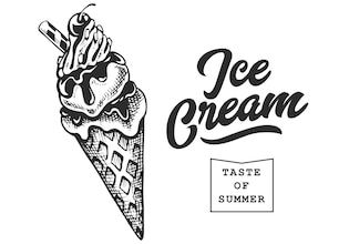 Ice cream drawings