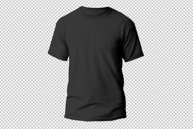Free PSD isolated white t-shirt front view
