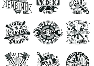 Mechanic logos