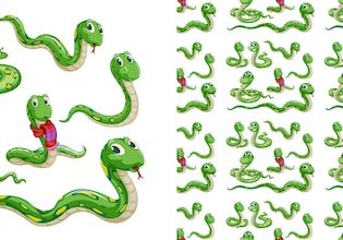 snake illustrations