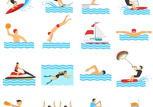 Swimming symbols