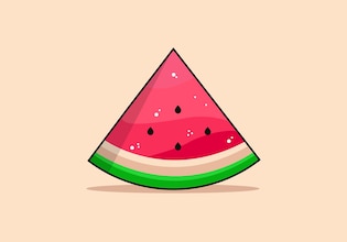 Watermelon cartoons
