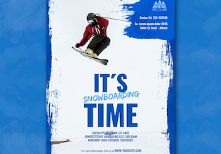 Snowboard posters